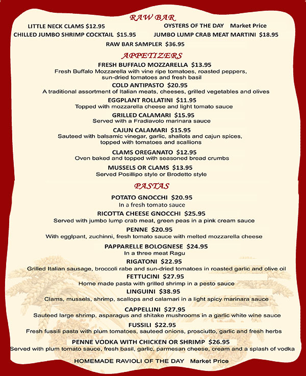 Menus
